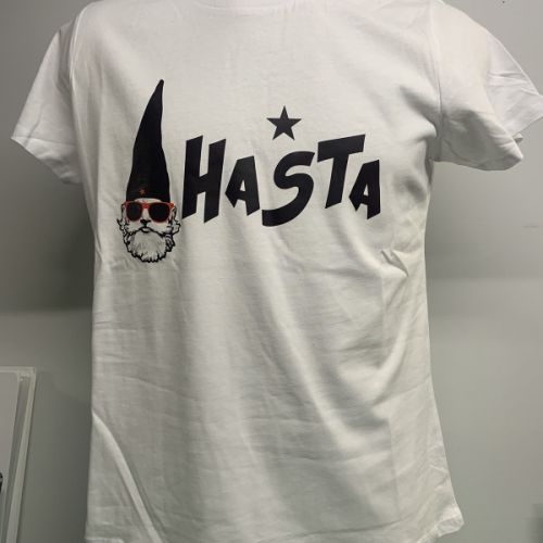 Marquage transfert numérique quadri sur TS blanc