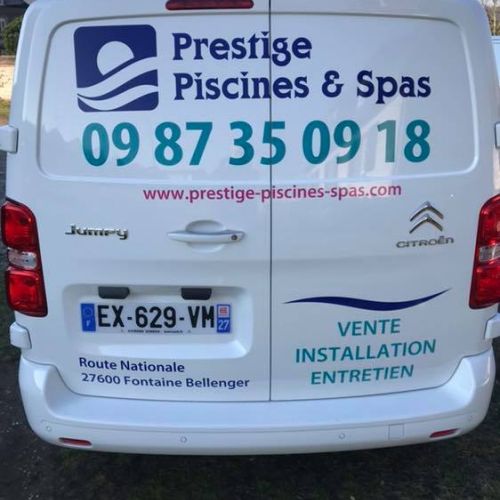 Productin et pose adhésifs sur camionnette PPS